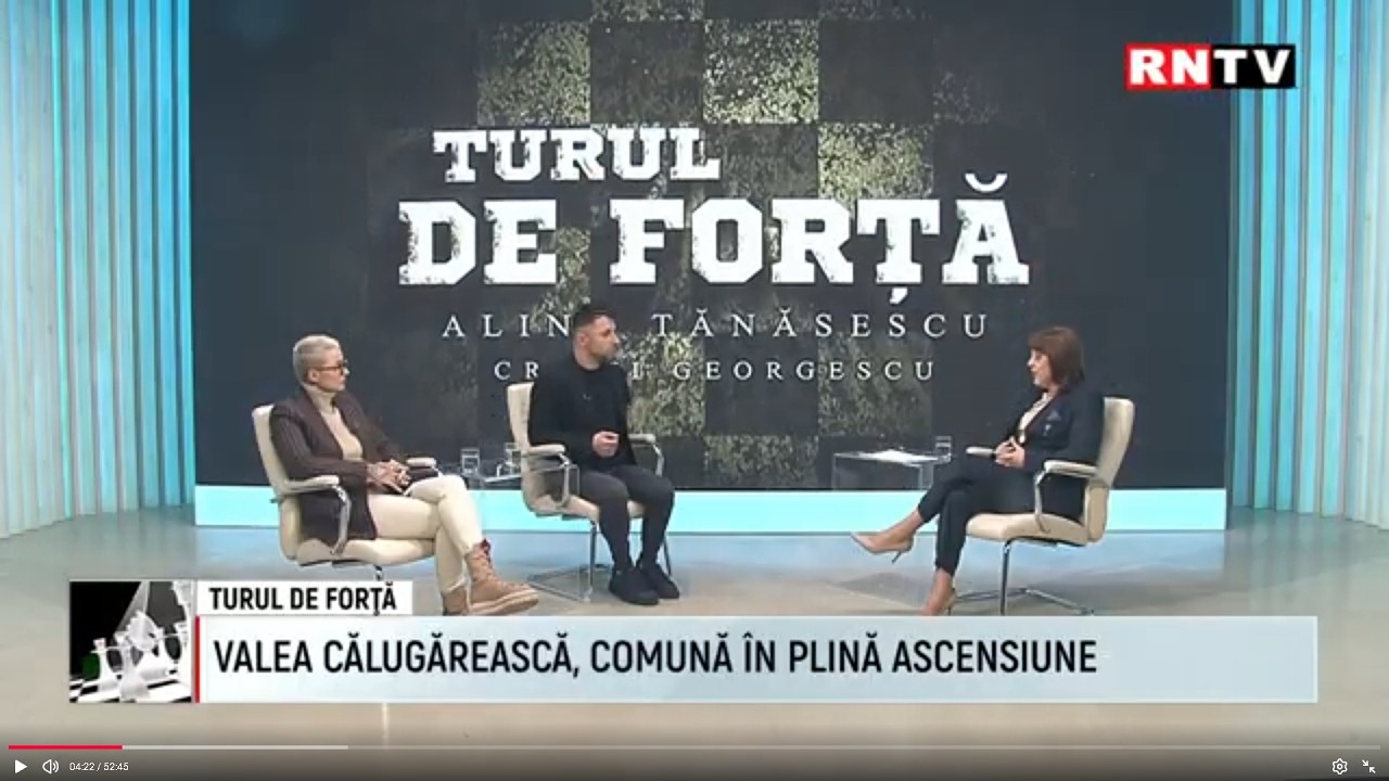 VALEA CĂLUGĂREASCĂ, COMUNĂ ÎN PLINĂ ASCENSIUNE / TURUL DE FORTA