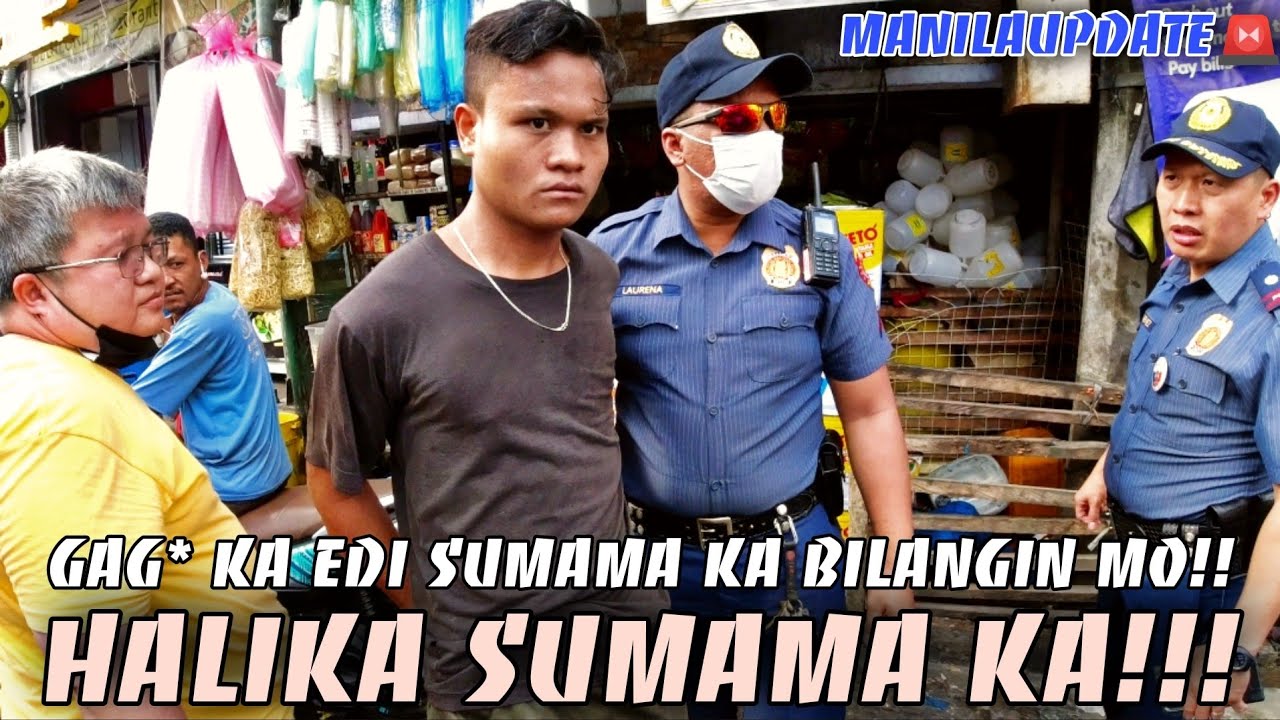 HALIKA DITO!! SUMAMA KA SAMIN!!! BILANGIN MO!!! PNP-DPS Clearing Operation 🚨