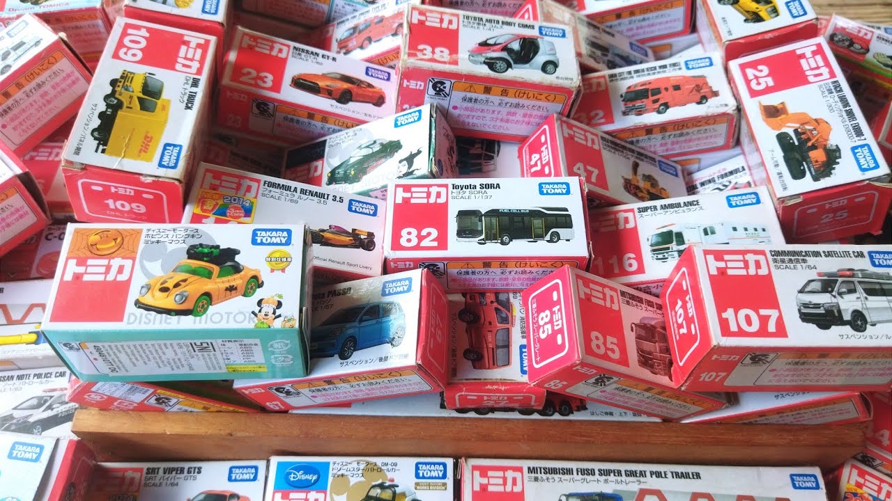 トミカの音で癒されるASMR～穏やかなトミカの世界 Best Car Toy Learning Videos ASMR Unboxing ! Tomica .