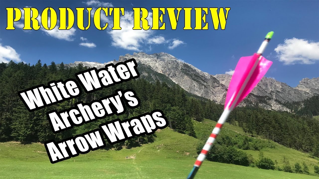 3D Archery White Water's Arrow Wraps