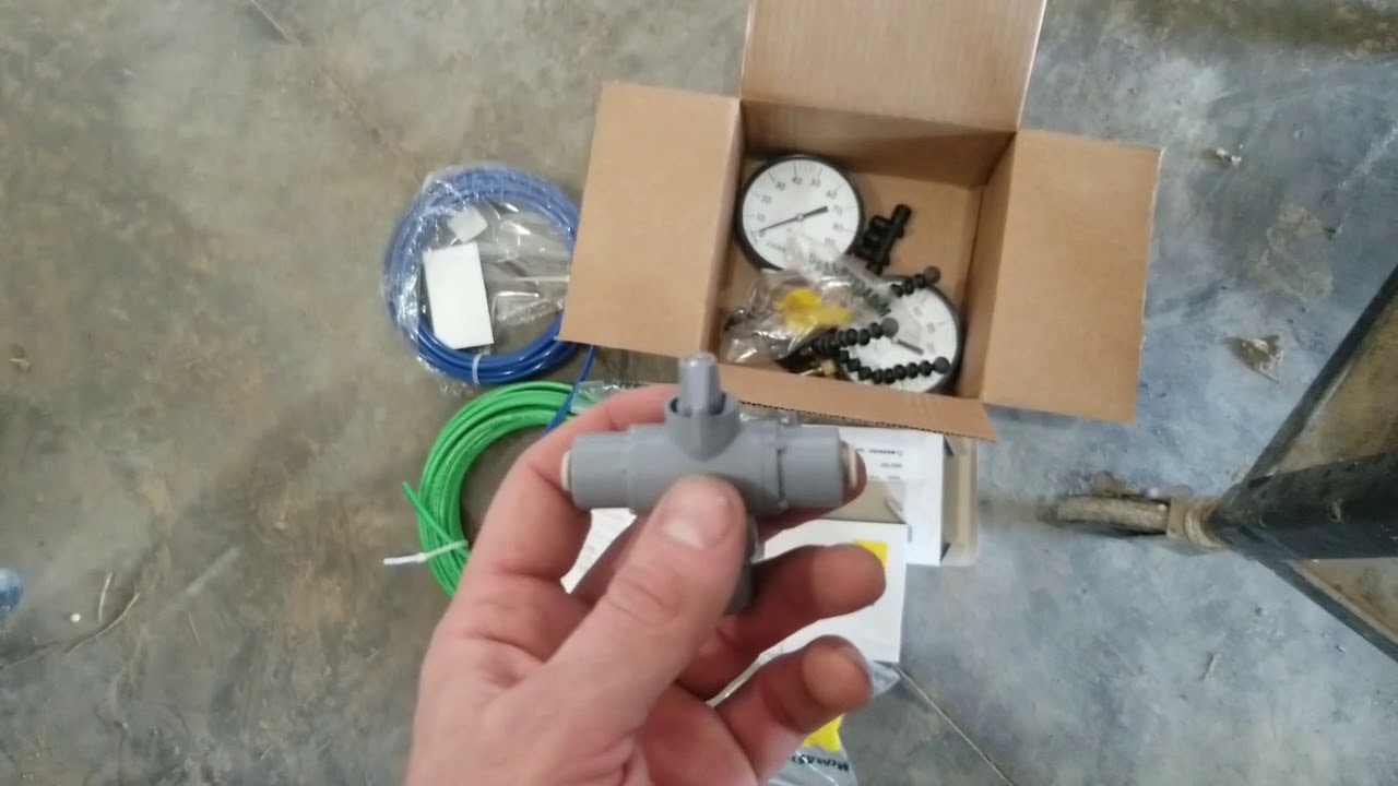 Pneumatic down pressure JD planter