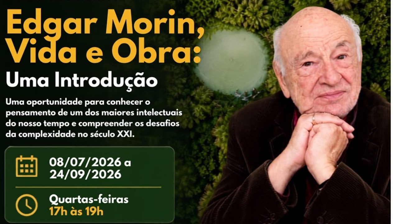 UFT/live: Aula 1. Vida e obra de Edgar Morin