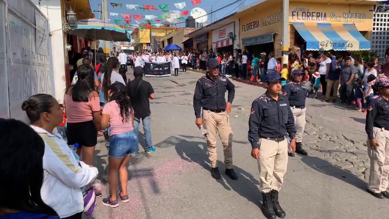 Desfile 16 de septiembre desde Libertad y Lechería Atlatlahucan 2019