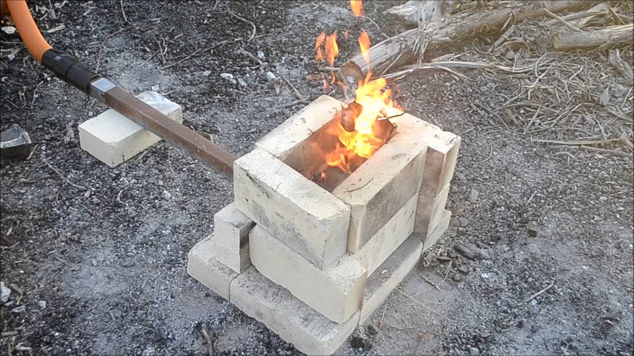 Forging A Stump Anvil