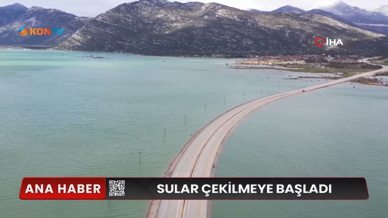 SULAR ÇEKİLMEYE BAŞLADI