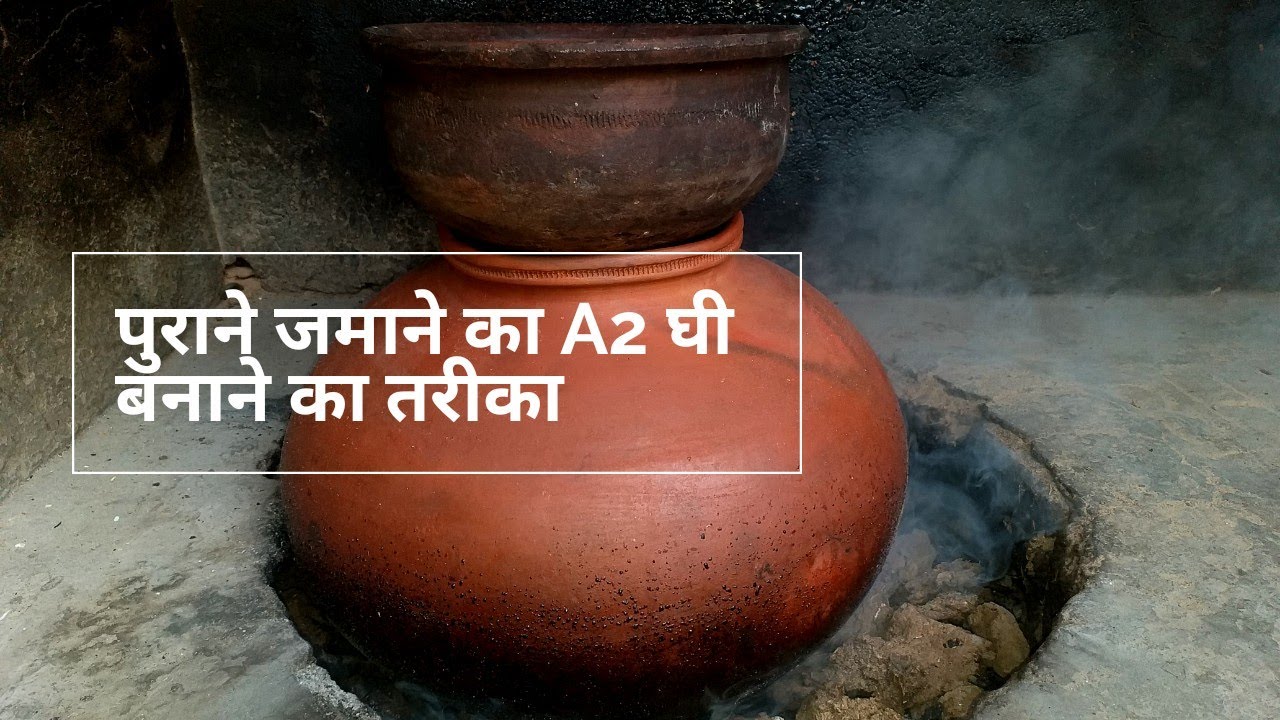पुराने जमाने में A2 घी ऐसे बनता था|| How was A2 ghee made in olden times|| वैदिक घी||