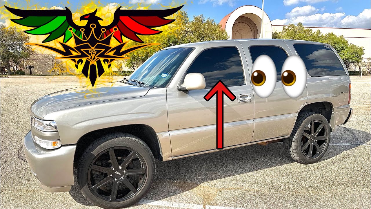 Tahoe/Yukon 70% Windshield Tint and 5% Doors