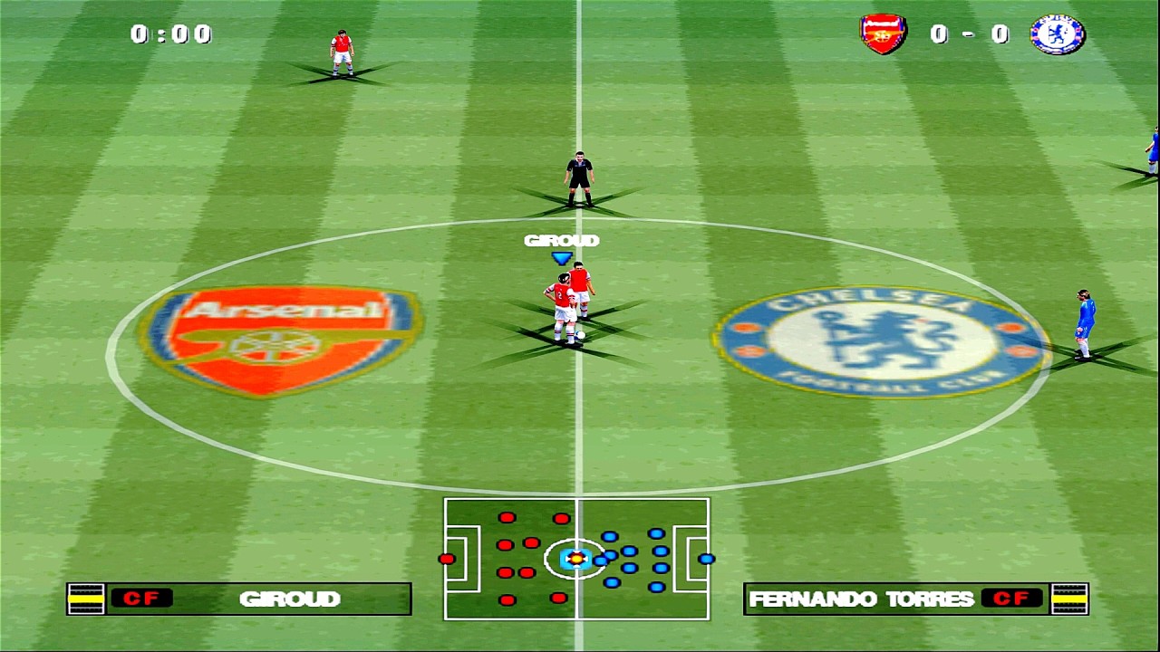 PES 2013 &mdash; &laquo;Арсенал&raquo; против &laquo;Челси&raquo; | ПС2