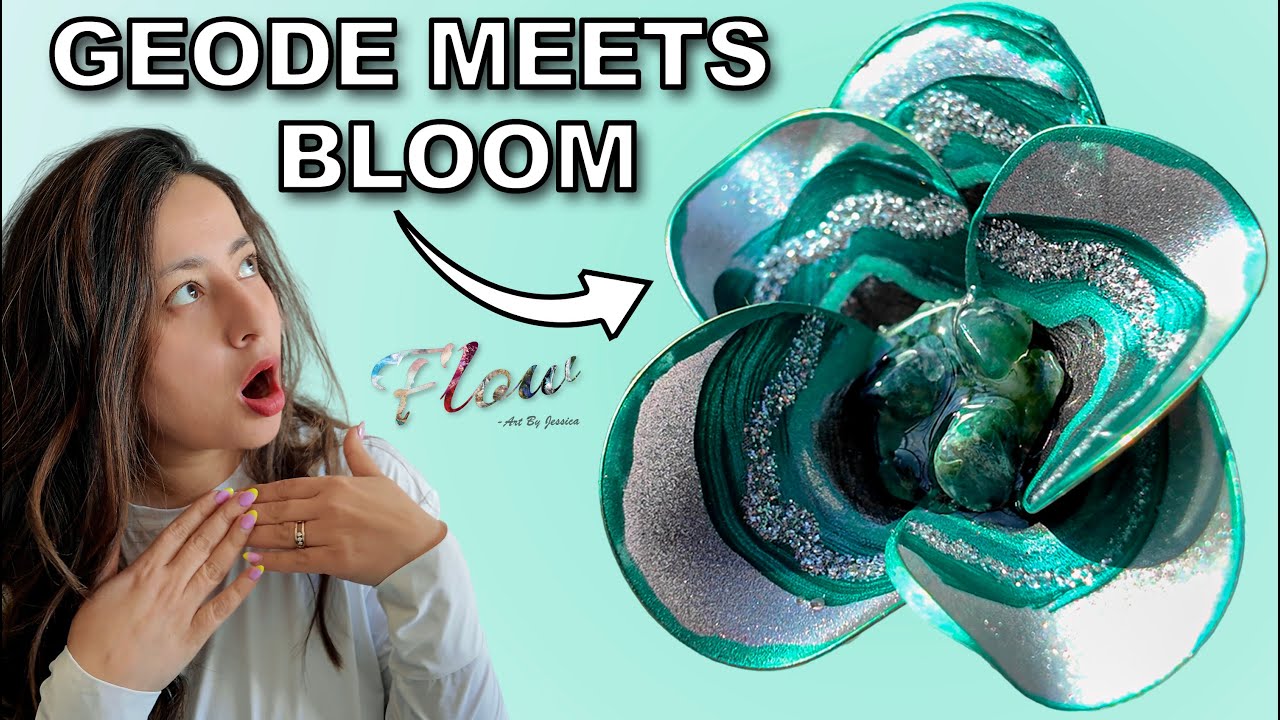 I Turned Real Flowers Into GEODE Crystals 💎🌸