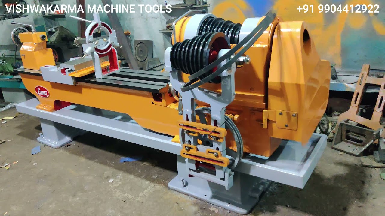 9 Feet Heavy Duty Lathe Machine | Limax Machinery | Vishwakarma Machine Tools | Rajkot (Gujarat)