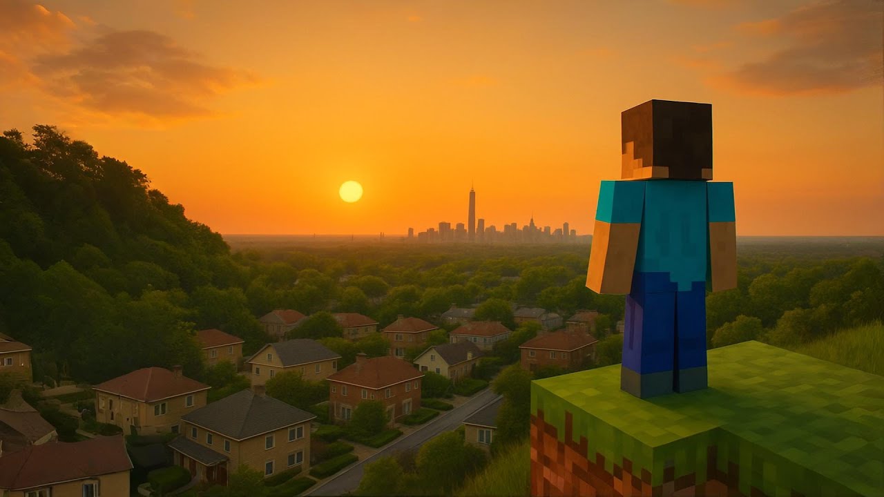 Et si Minecraft était réel ?