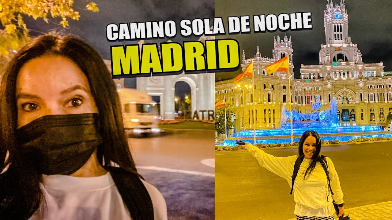 VIDA NOCTURNA en MADRID (Turismo) SUPERMERCADO y METRO (por curiosidad) en MADRID ESPAÑA (un susto)