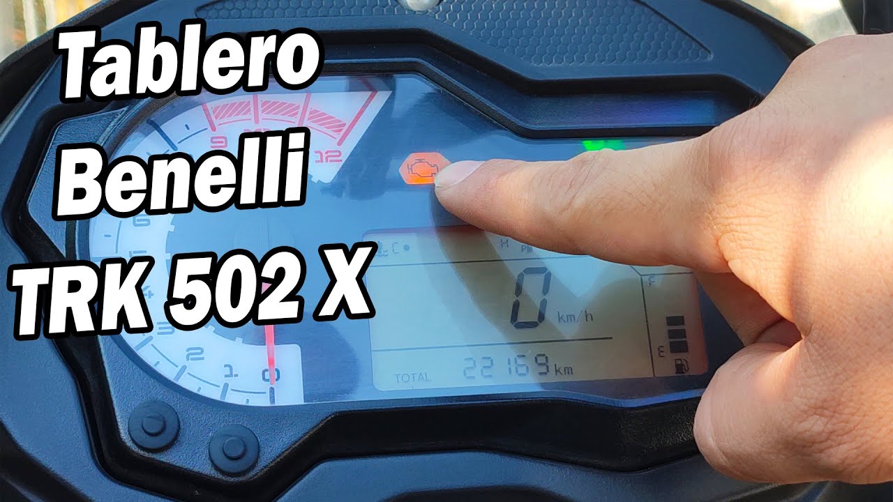 ПАНЕЛЬ ПРИБОРОВ BENELLI TRK 502 X - ⏰Как изменить время и многое другое.