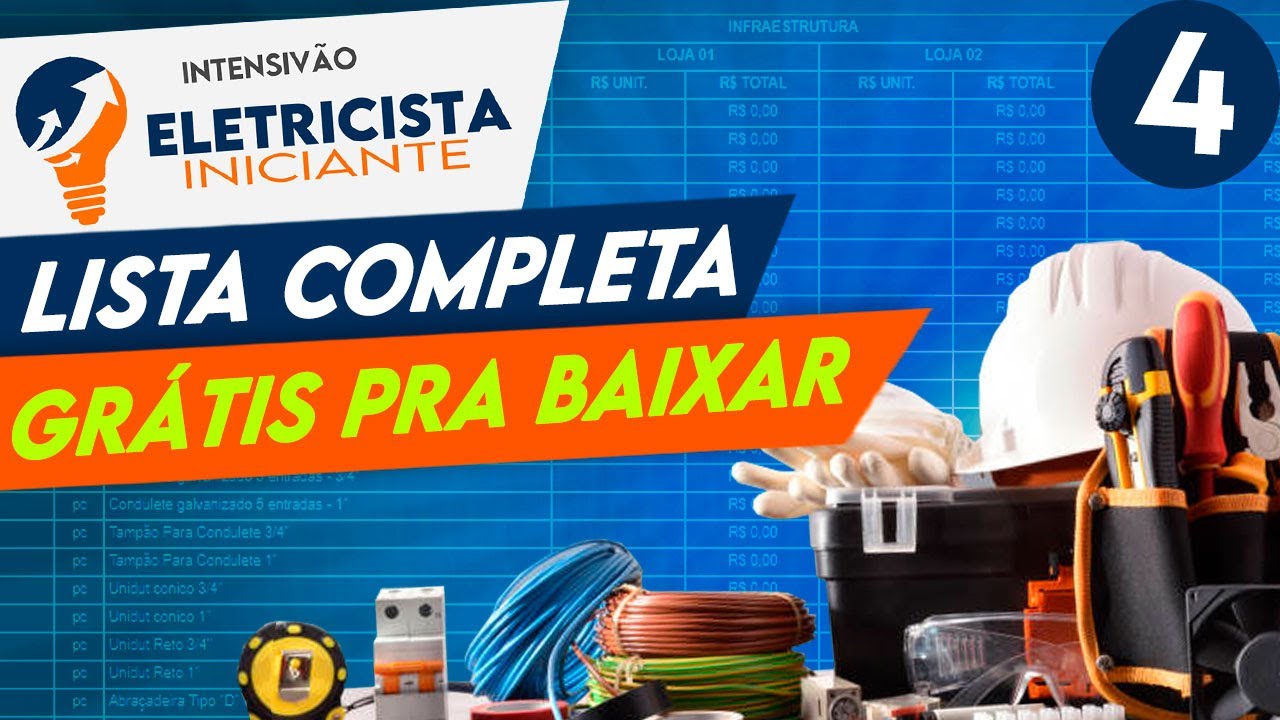 Eletricista Iniciante: Quais FERRAMENTAS e MATERIAIS preciso para FAZER a ELÉTRICA de uma CASA? 📒✏️