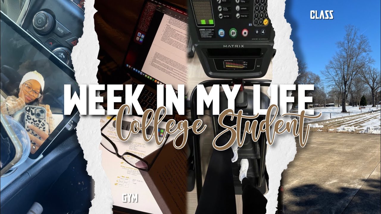 a REALISTIC week in my life as a college student 🩵 (productive, errands, gym, etc )| @adriankaylaa