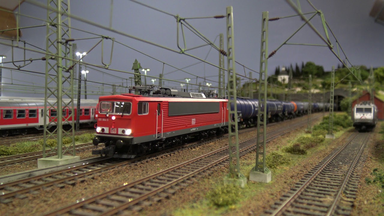 BR155 Roco sound mit BR187 Piko