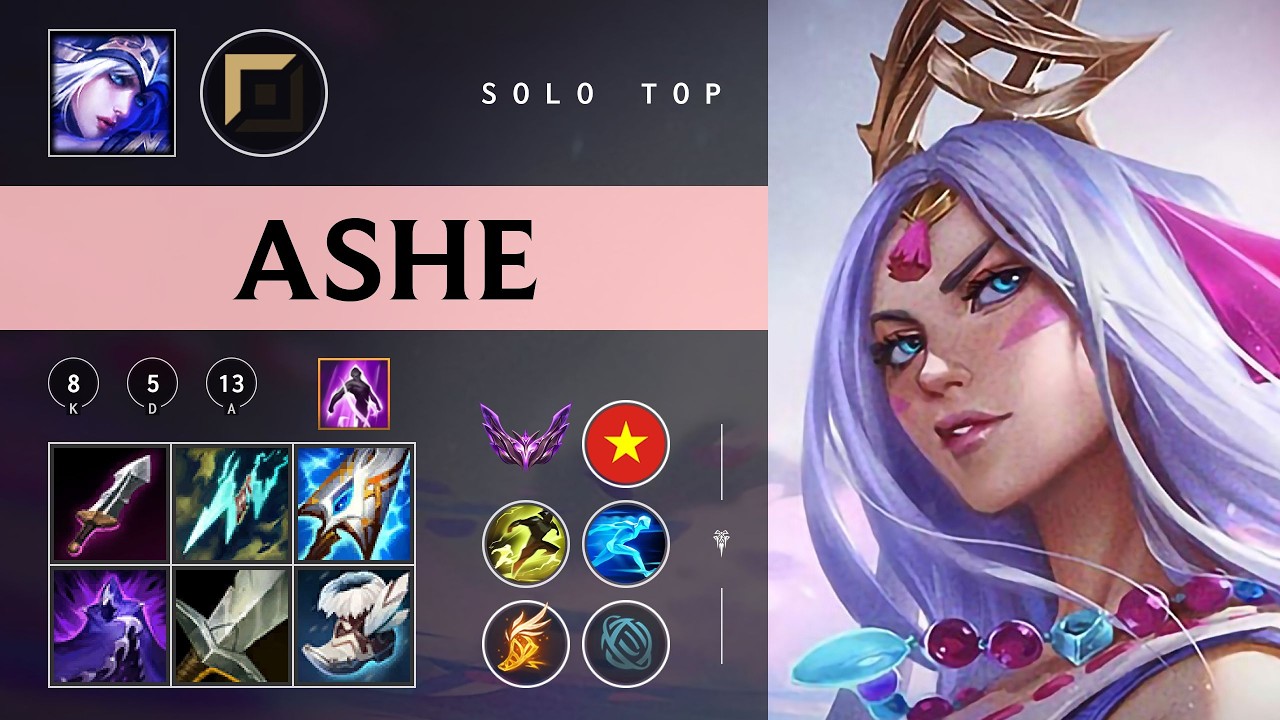 Ashe Top vs Akali - VN Master Patch 26.05