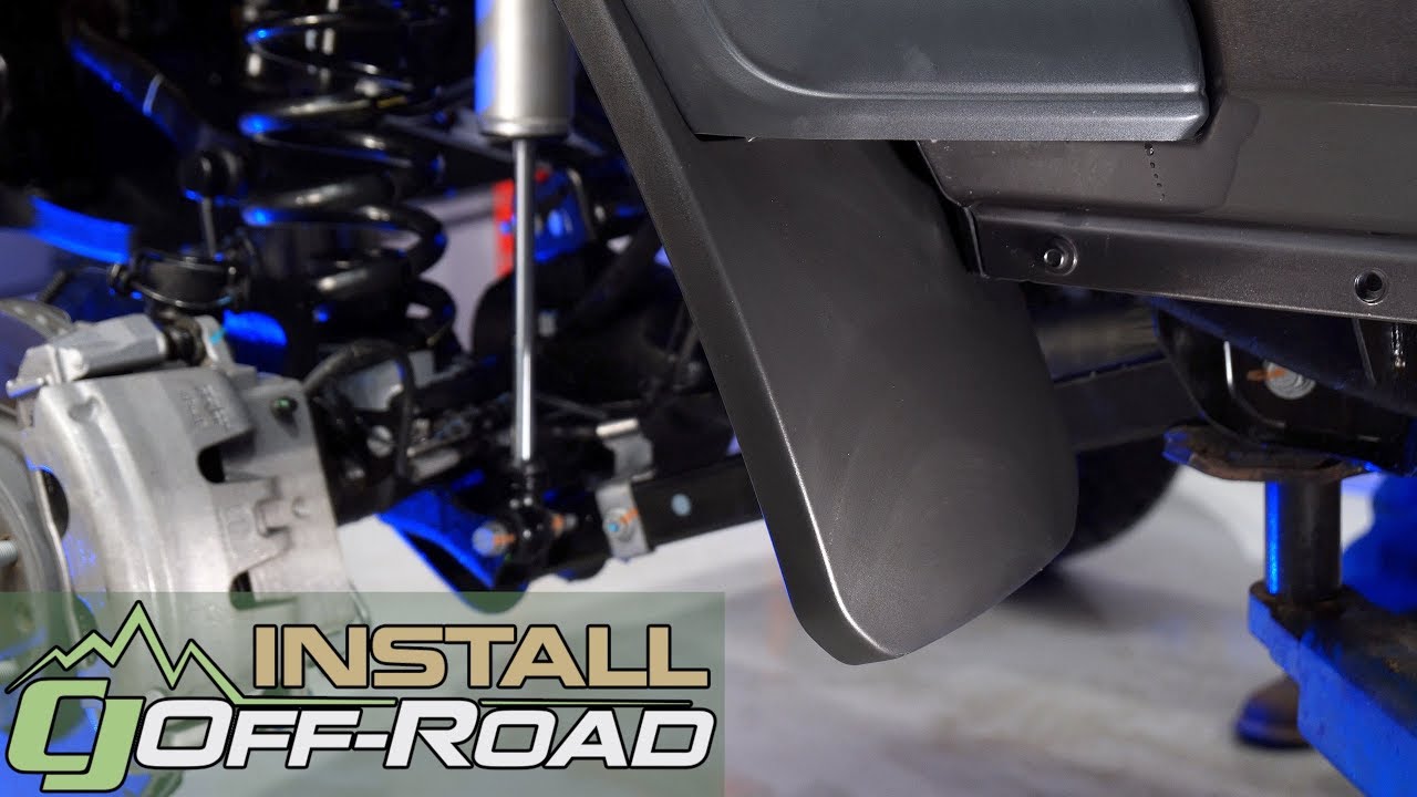 2018 Jeep Wrangler JL Mopar Front Splash Guard Pair Installation