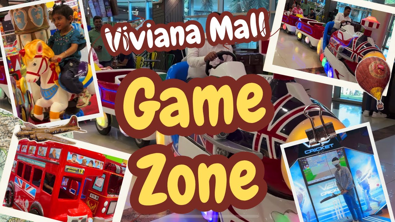 विवियाना मॉल ठाणे | GAME ZONE | VIVIANA MALL THANE GAME ZONE | #ganurahate #vivianamall #gamezone