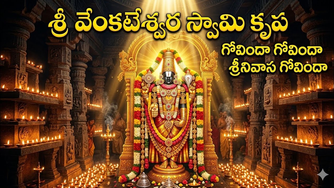 గోవిందా గోవిందా 🙏 శ్రీ వేంకటేశ్వర స్వామి భక్తి గీతం | Powerful Telugu Devotional Song