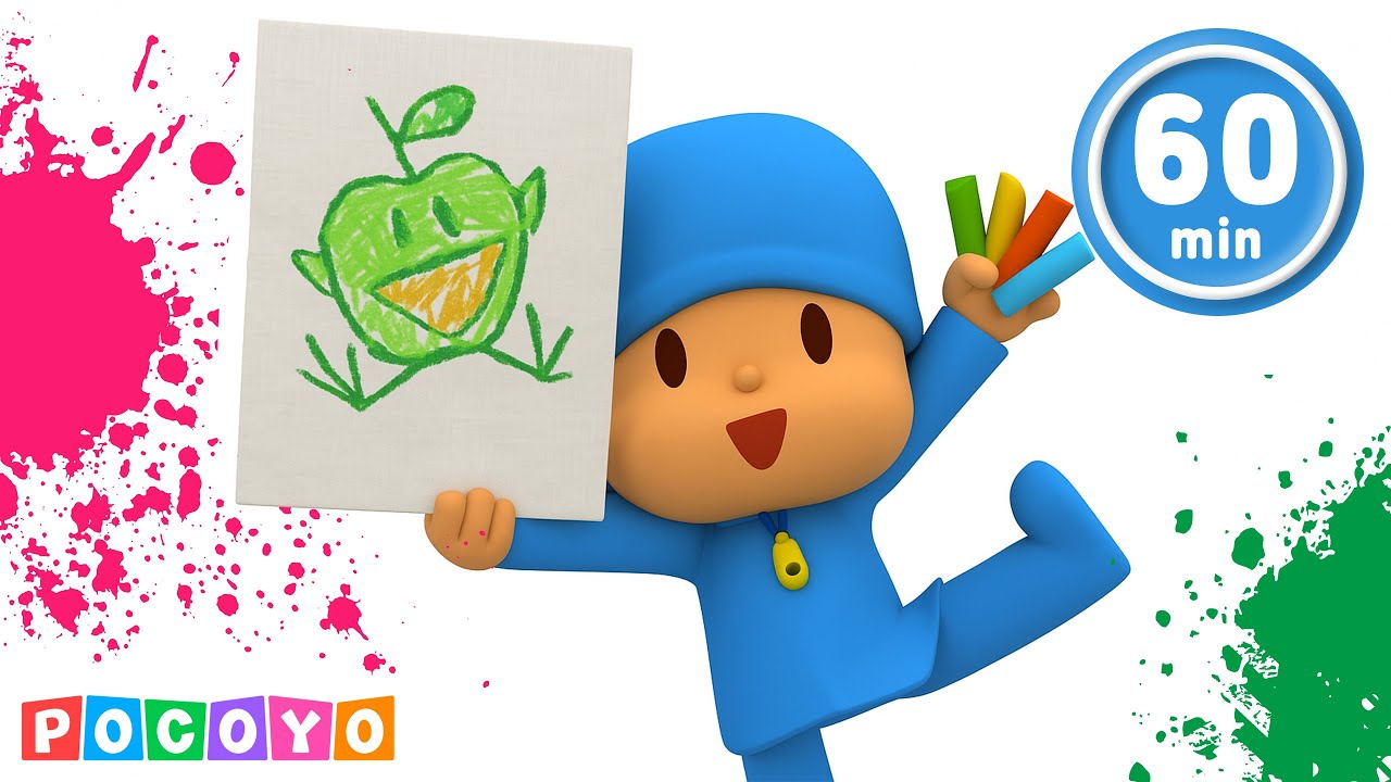 🫟 Pocoyo's Painting Bonanza! Let's get CREATIVE! | Pocoyo English | Cartoons for Kids