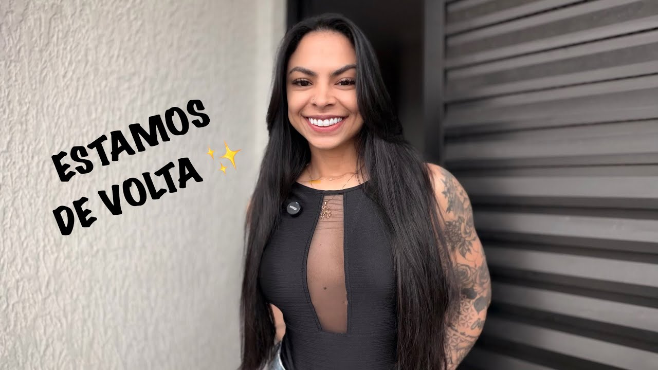 VOLTEI MEU YOUTUBE | BEM VINDOS ✨