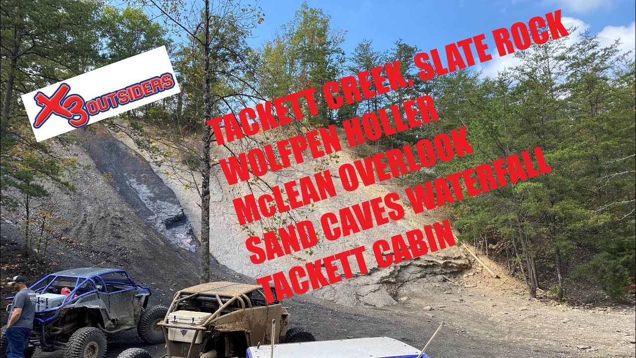 TN Trip Day 1 Tackett Creek from Ride Royal Blue RV Park