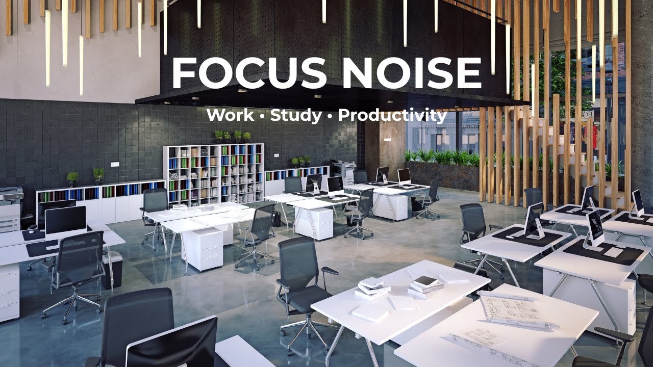 uiet Office Ambience for Focus & Deep Work | 8 Hours