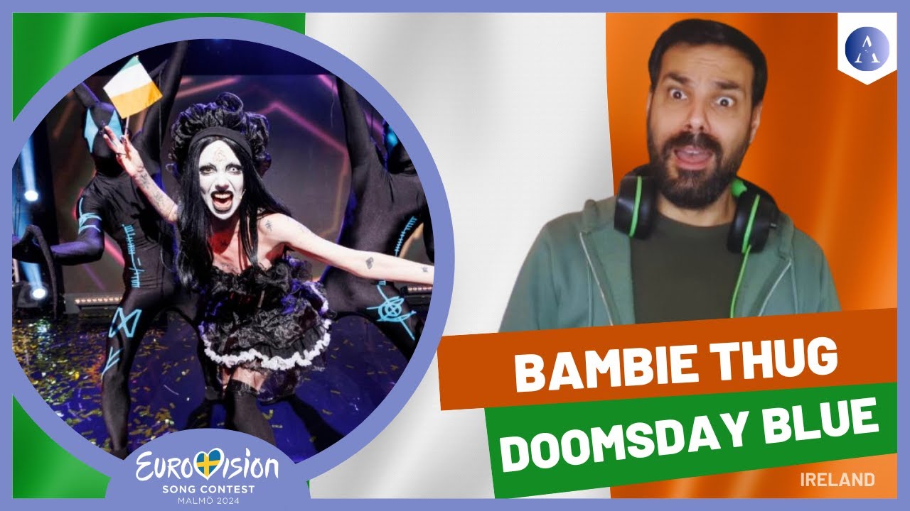 IRELAND 🇮🇪 | EUROVISION 2024 | Bambie Thug - "Doomsday Blue” | REACTION