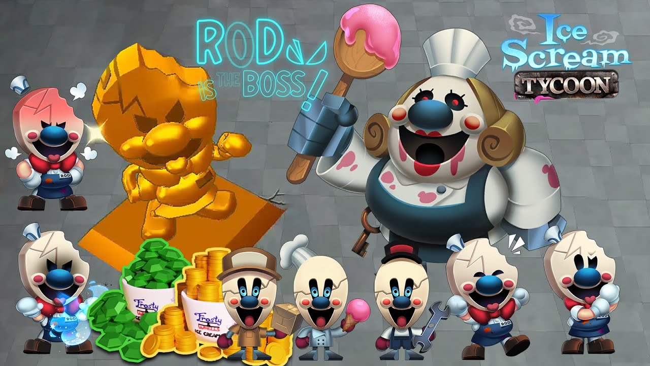 Ice Scream Tycoon All Max Level 🔥🔥🔥🔥