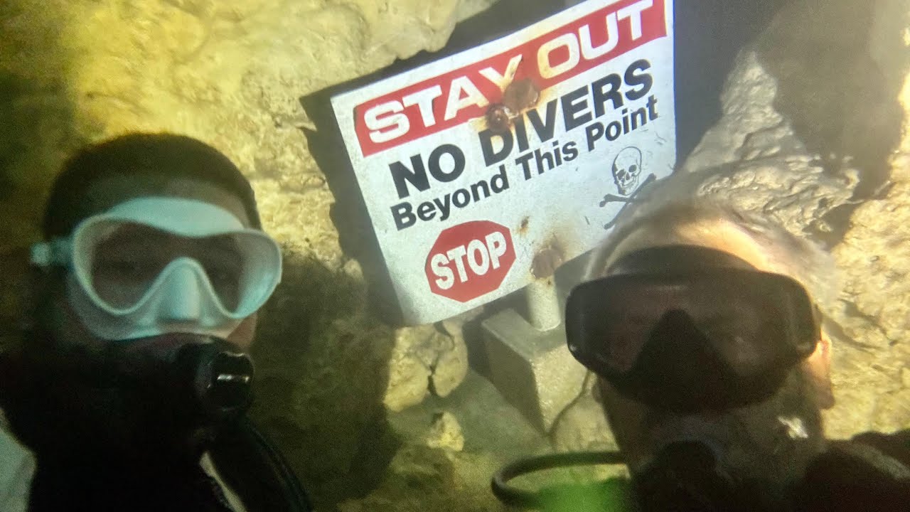 Devil's Den Scuba Dive. Secret Florida Adventure!