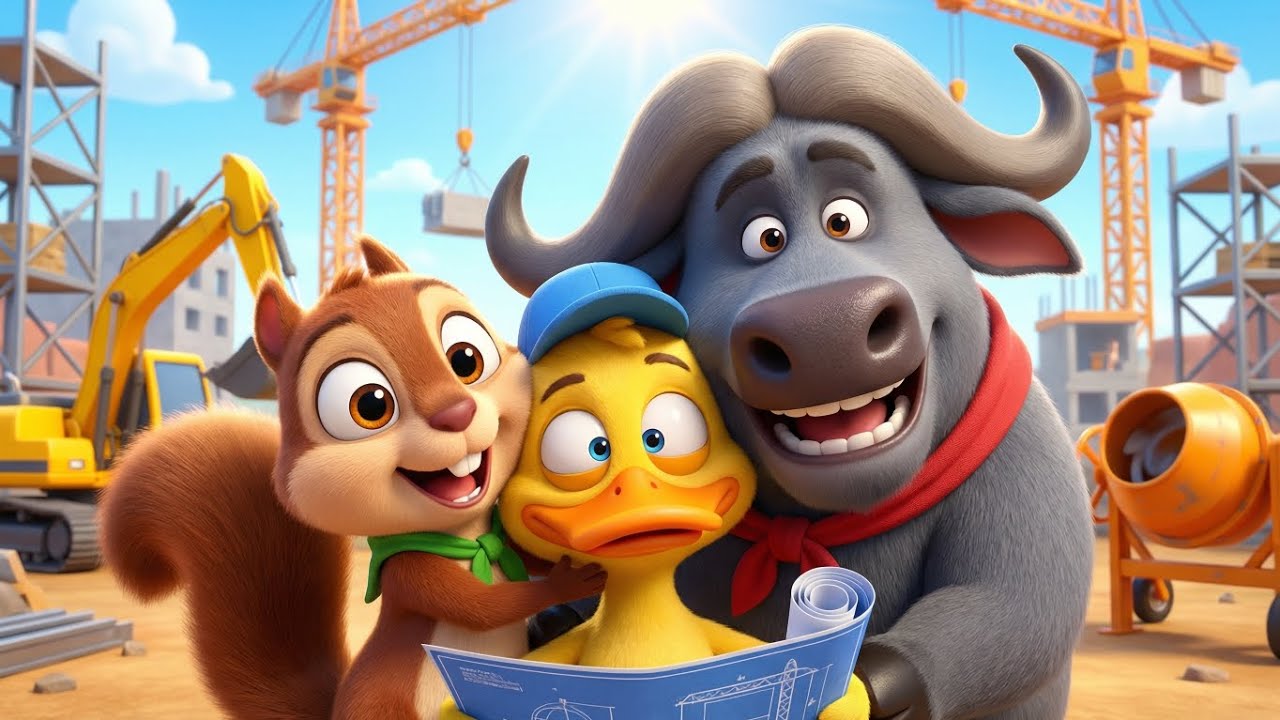 Episode 3 | House  Construction. Miko, Tanko and Bobo Cartoon 