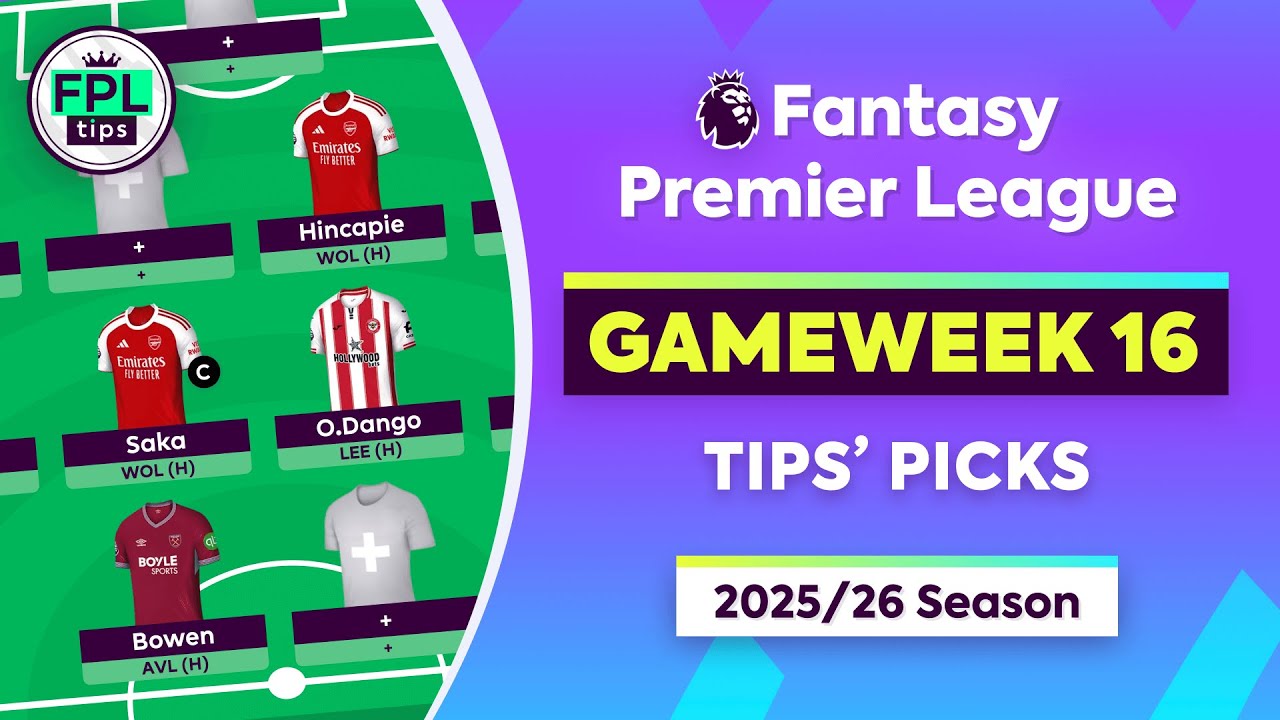 FPL 16 тур: ВЫБОРЫ ОТ ТЕХНИК | Боуэн, О. Данго и Хинкапи | 16 тур | Fantasy Premier League 2025/26