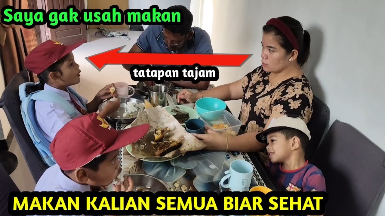 Awal sekali saya bangun biar semua bisa sarapan sebelum ke sekolah..LELE BAKAR