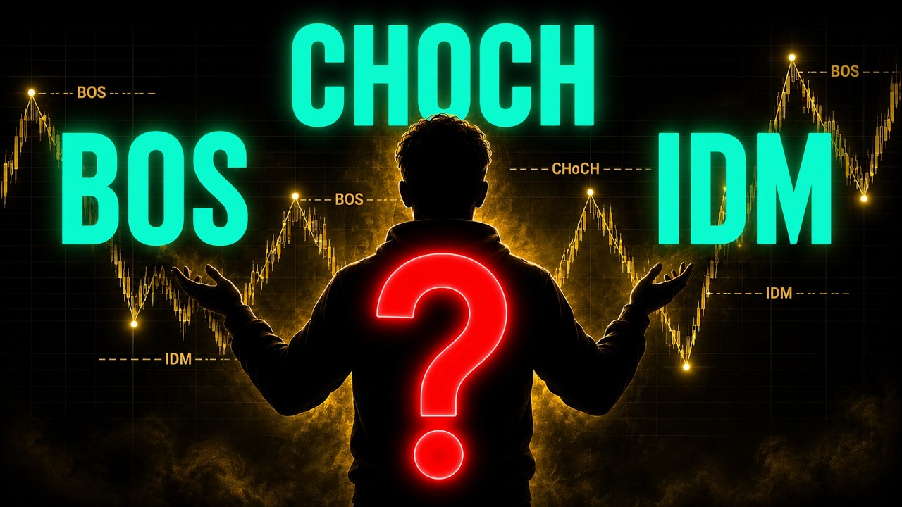 BOS, IDM, CHOCH &mdash; как правильно рисовать структуру | БАЗА Smart Money