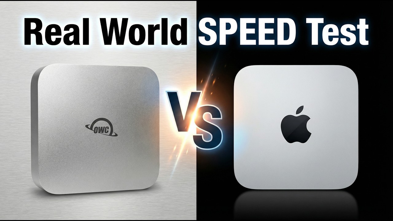 OWC StudioStack Thunderbolt 5 32TB &ndash; Real-World Speed Test