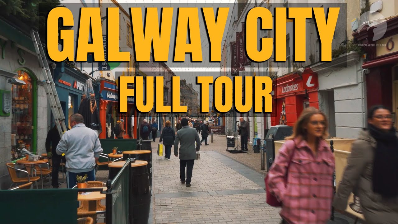 GALWAY CITY WALKING TOUR | 80 MINUTES | CAPTIONS