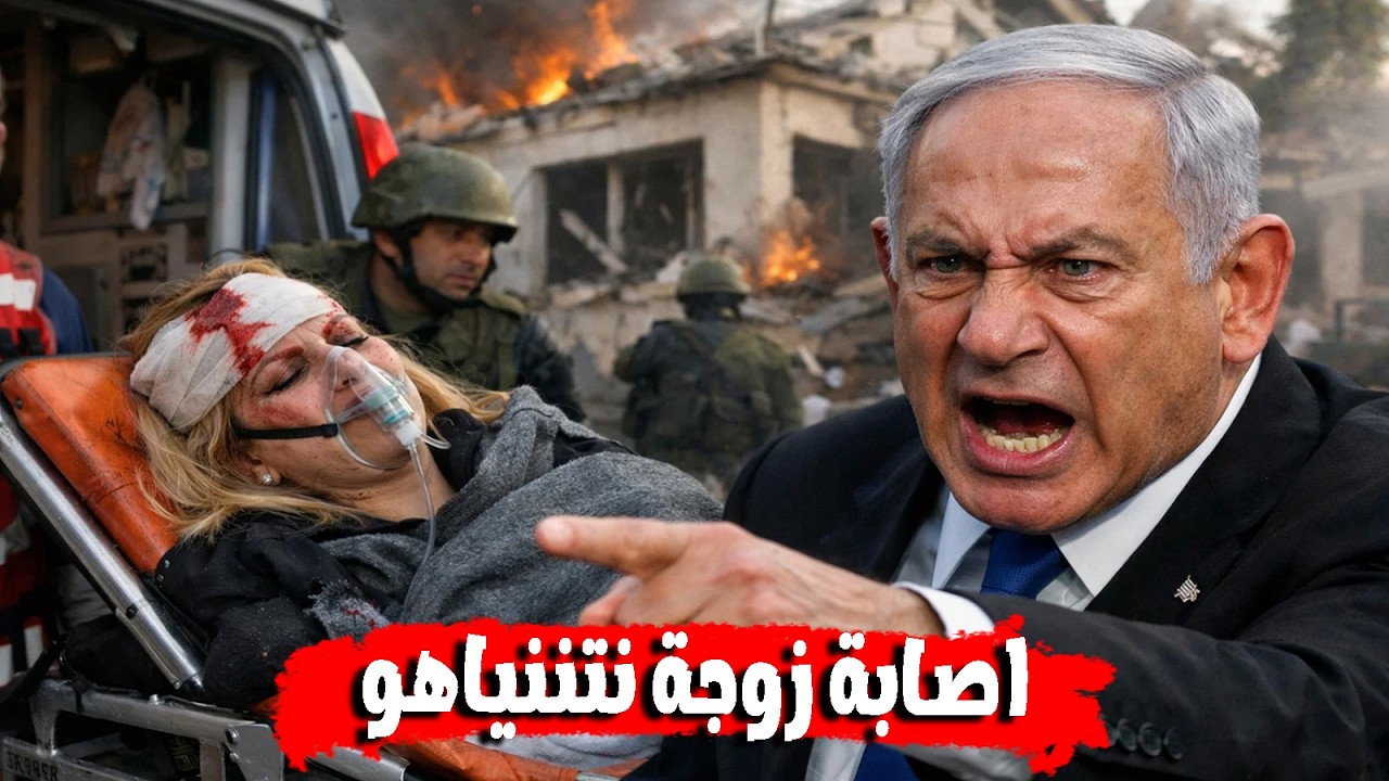اصابة زوجة نتياهو فى قصف صاروخي على منزلها ومفاجاة السلاح الإيراني يدمر مدينة اسرائيلية بالكامل