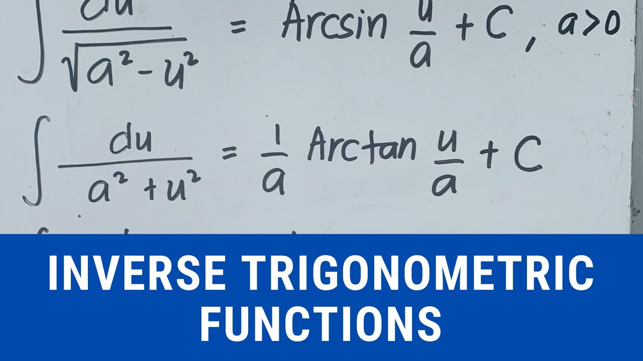Integration | Inverse Trigonometric Functions | Lesson 8