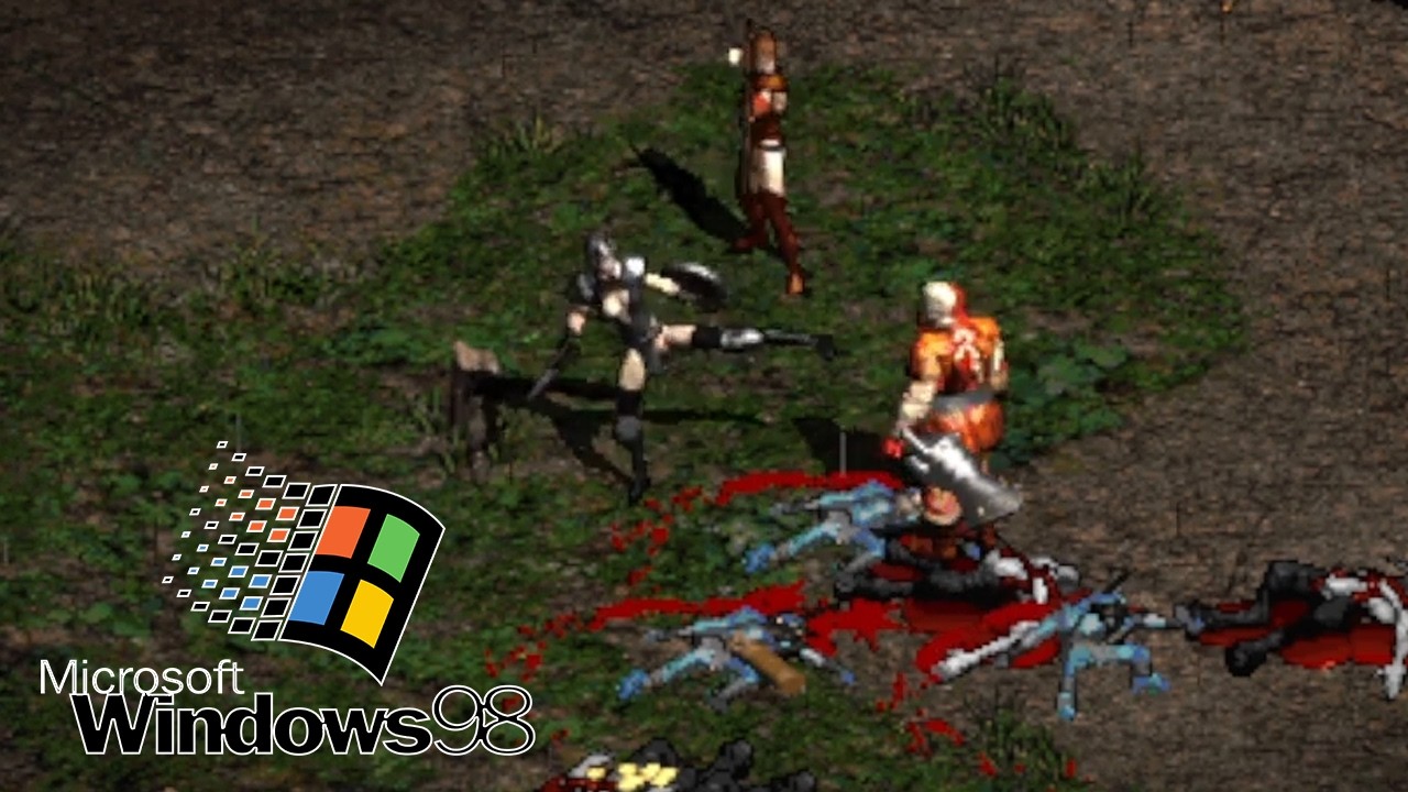 Diablo II: Lord of Destruction on Windows 98 in 2026
