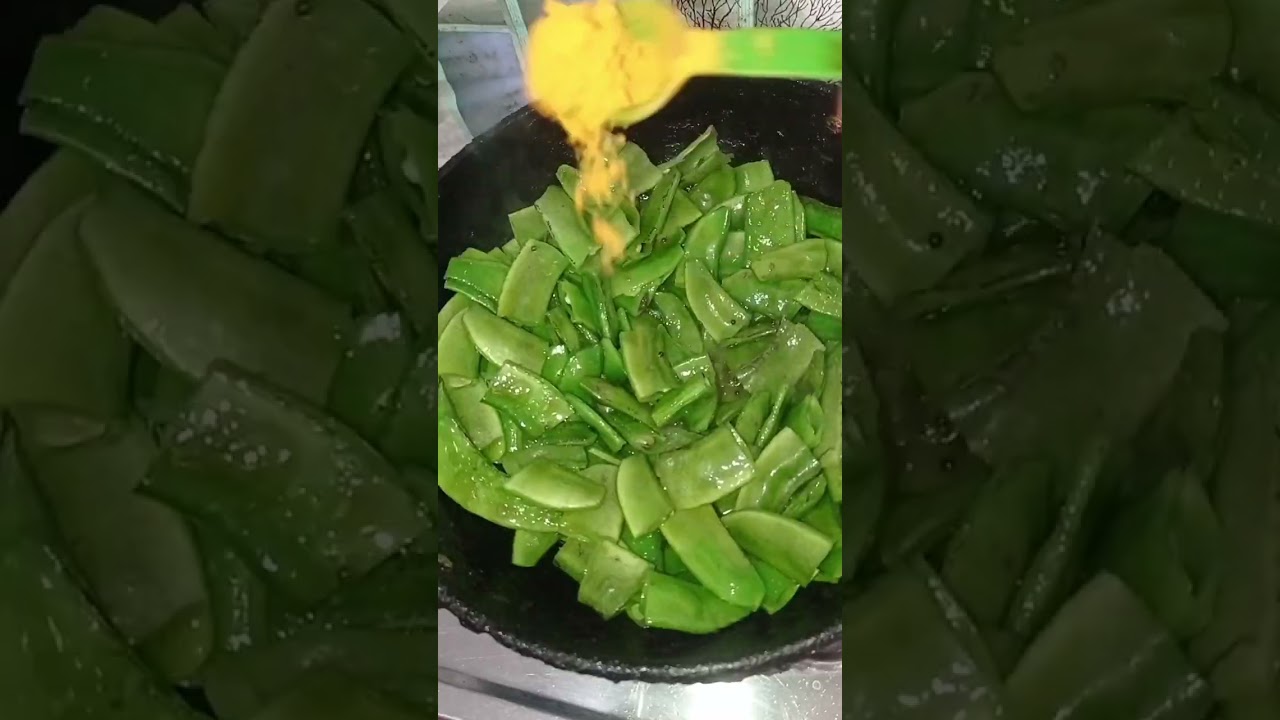 Sem Ka Bhujia #cooking #sembhujia #shorts #youtubeshorts