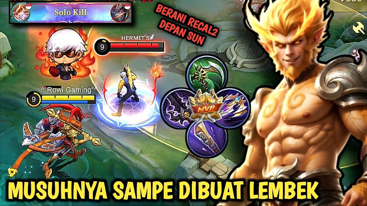 BEGITU GANASNYA SUN PAKAI ITEM TRINITY !! DAMAGENYA GAK MASUK AKAL | SUN BEST BUILD 2026 - MLBB