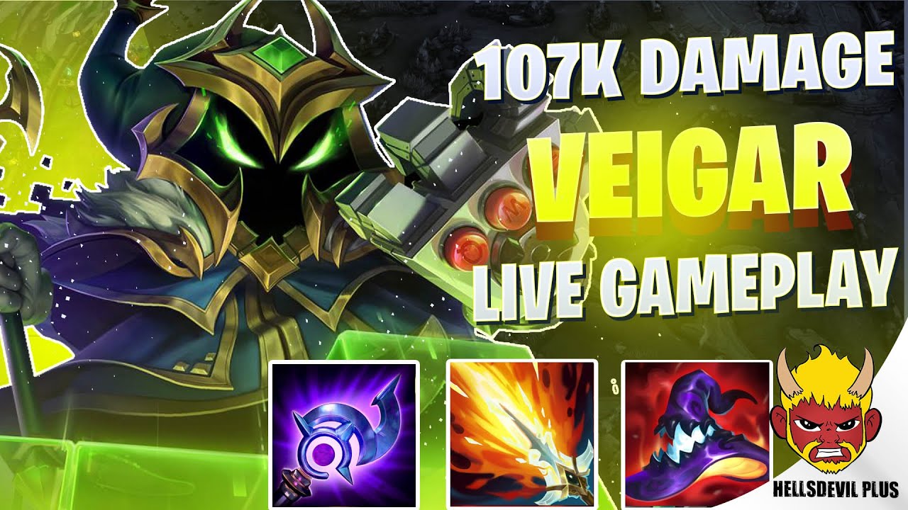 107 тыс. урона, 500 зарядов, монстр-вейгар! — геймплей Wild Rift HellsDevil Plus