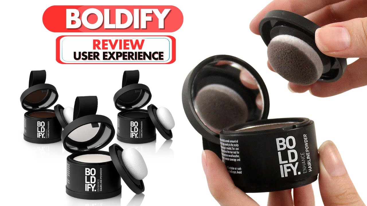 BOLDIFY Hair Thickening Fibers Demonstration Review 2025