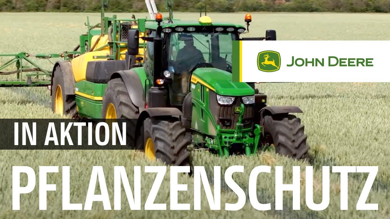 Landwirte in Aktion: PFLANZENSCHUTZ mit John Deere Smart Farming Technologie in England