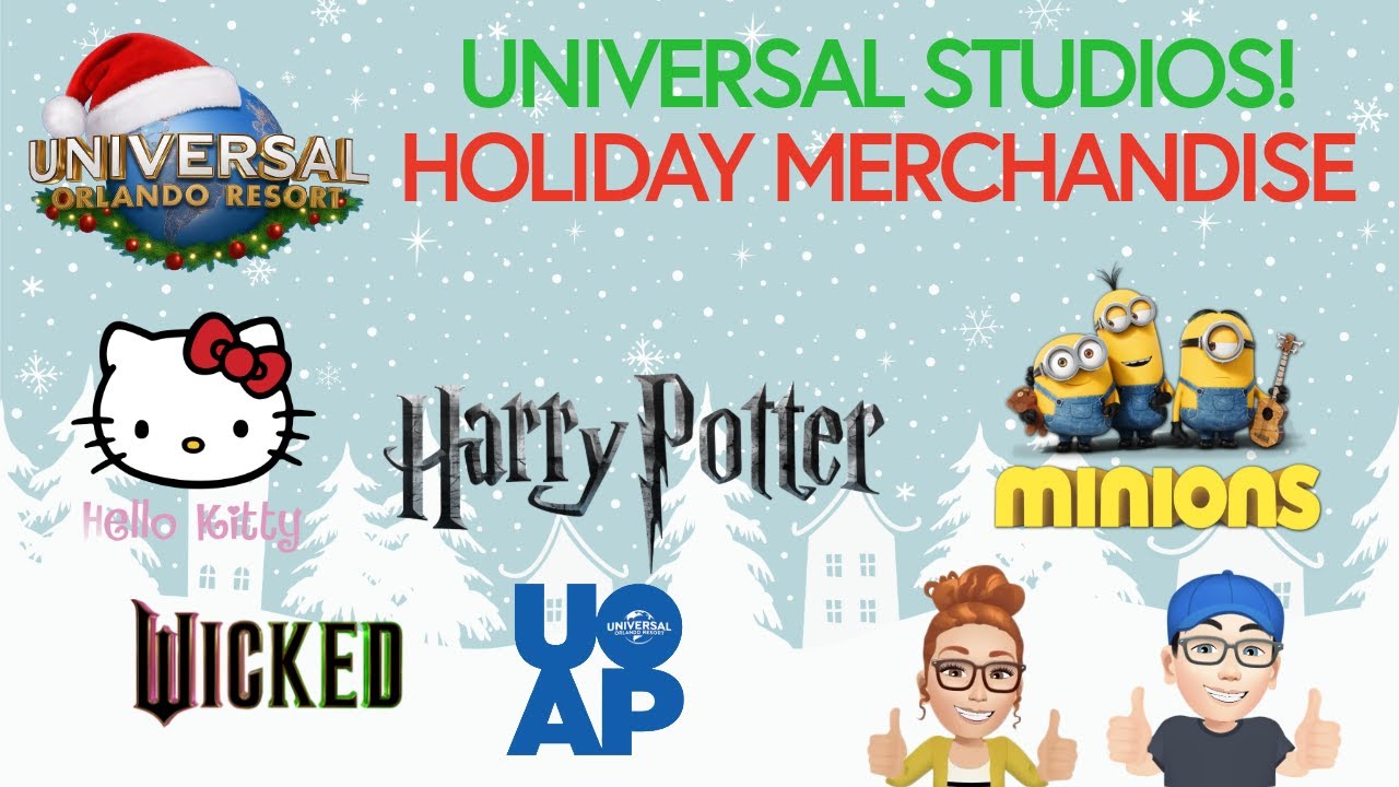 Праздничное волшебство на свободе: рождественский тур по магазинам Universal Studios!