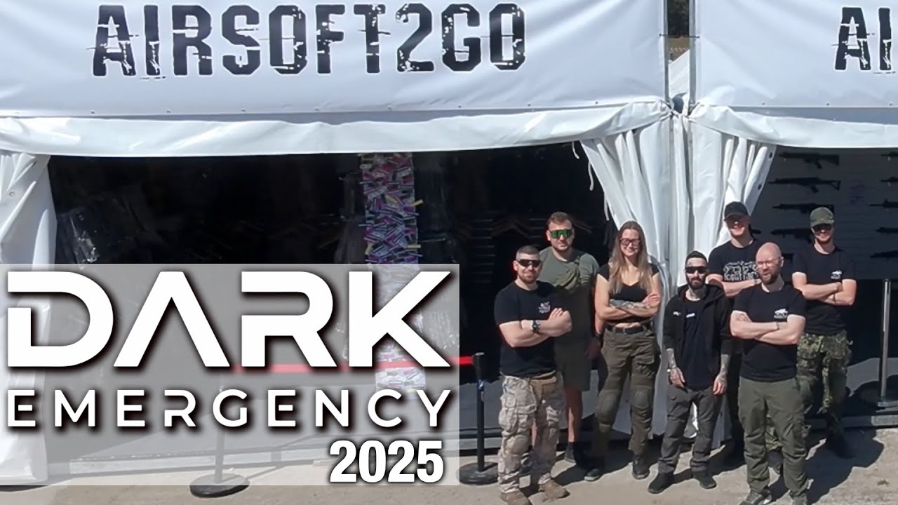 Airsoft2Go auf der Dark Emergency 2025 &ndash; Unser Stand, die Action, die Community!
