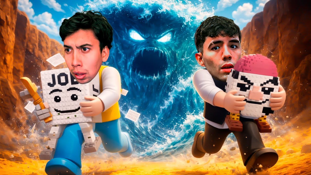 ESCAPE DEL MEGA TSUNAMI PARA CONSEGUIR BRAINROTS CON BETILLO!🌊
