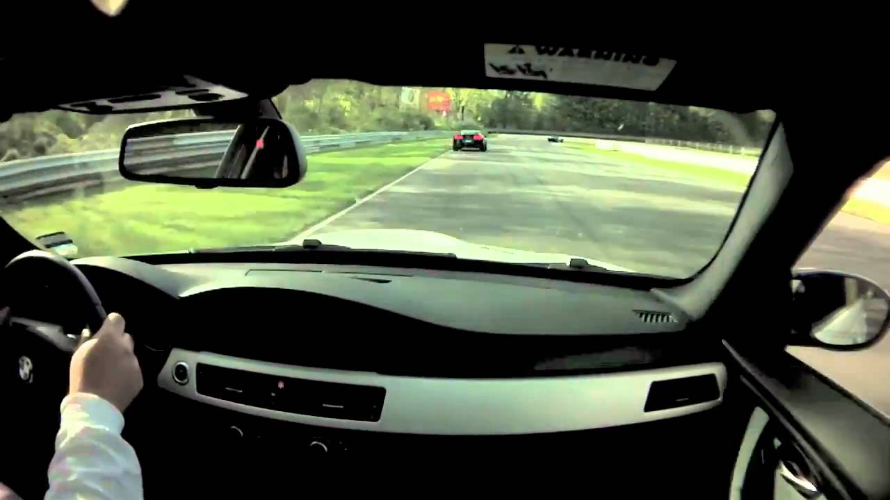 M3 chasing a Corvette at LRP