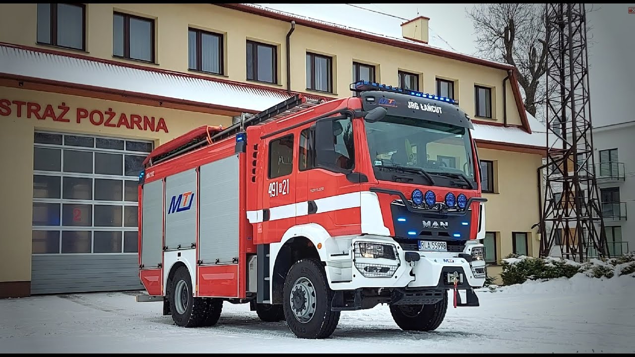 NOWY MAN W JRG ŁAŃCUT - 491[R]21 MAN TGM 18.320 GBARt 3/30 / MOTO TRUCK - POKAZ - STRAŻ ŁAŃCUT 2022